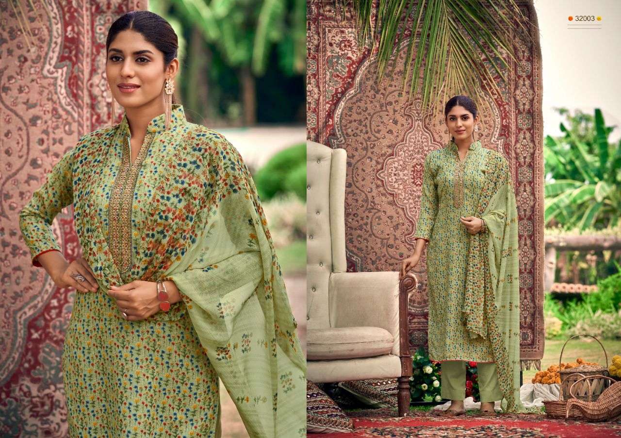 SONI SIYONI VOL-10 BY SIYONI 32001 TO 32010 SERIES BEAUTIFUL STYLISH SUITS FANCY COLORFUL CASUAL WEAR & ETHNIC WEAR & READY TO WEAR COTTON SLUB EMBROIDERED DRESSES AT WHOLESALE PRICE