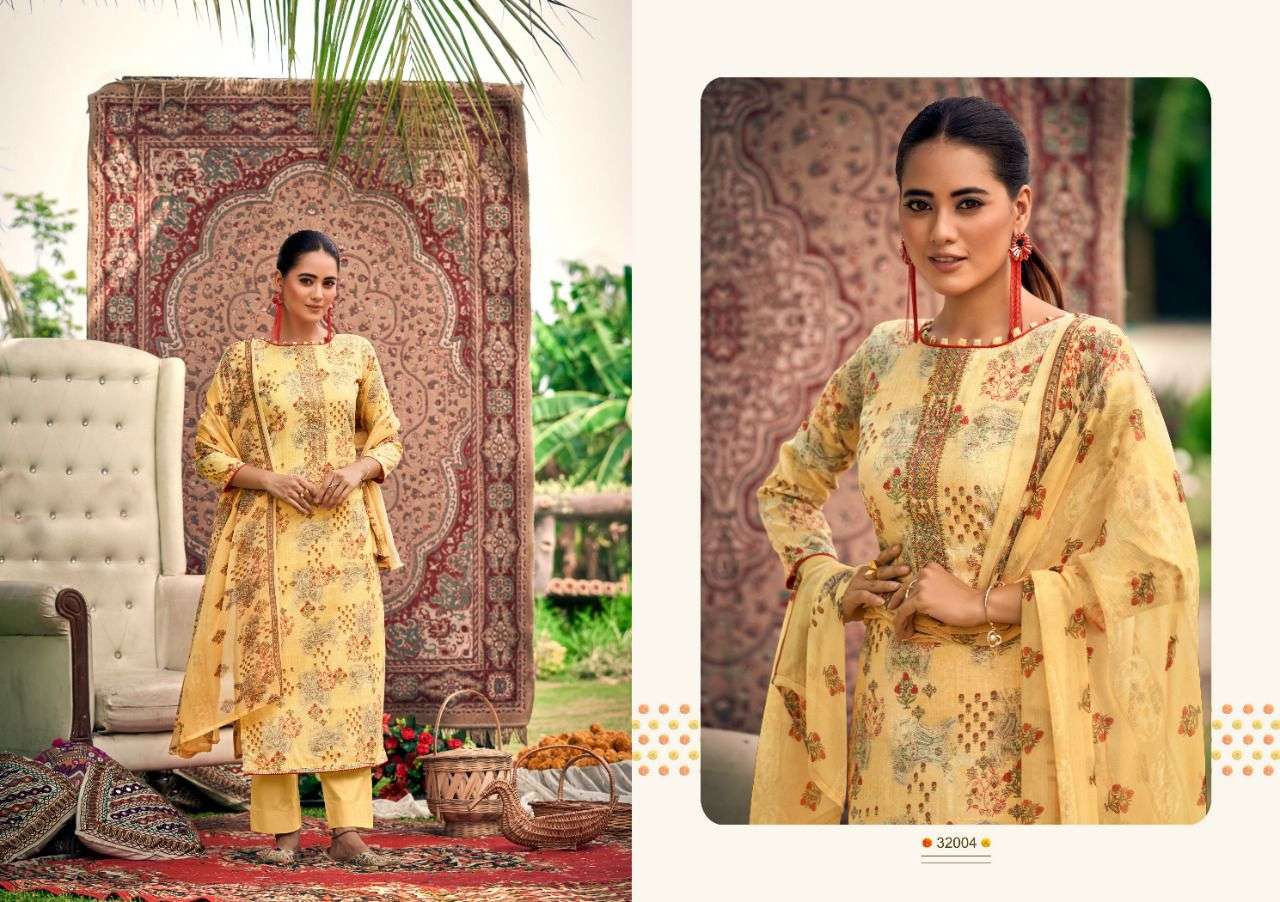 SONI SIYONI VOL-10 BY SIYONI 32001 TO 32010 SERIES BEAUTIFUL STYLISH SUITS FANCY COLORFUL CASUAL WEAR & ETHNIC WEAR & READY TO WEAR COTTON SLUB EMBROIDERED DRESSES AT WHOLESALE PRICE