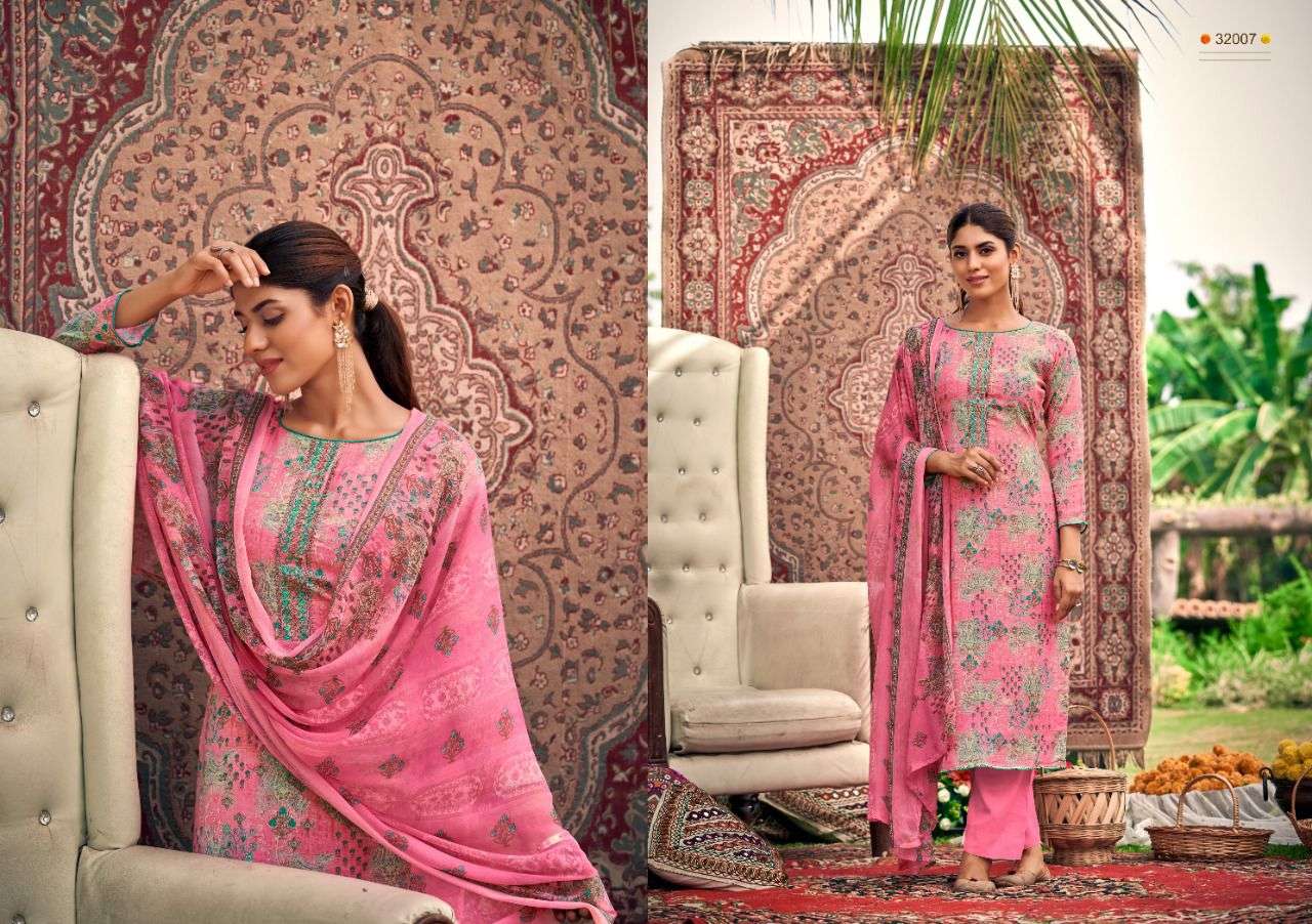 SONI SIYONI VOL-10 BY SIYONI 32001 TO 32010 SERIES BEAUTIFUL STYLISH SUITS FANCY COLORFUL CASUAL WEAR & ETHNIC WEAR & READY TO WEAR COTTON SLUB EMBROIDERED DRESSES AT WHOLESALE PRICE