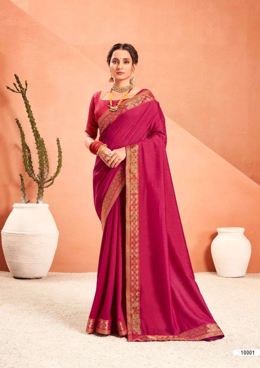 KAMINI SILK VOL-2 BY RIGHT WOMEN 10001 TO 10008 SERIES INDIAN TRADITIONAL WEAR COLLECTION BEAUTIFUL STYLISH FANCY COLORFUL PARTY WEAR & OCCASIONAL WEAR VICHITRA SAREES AT WHOLESALE PRICE