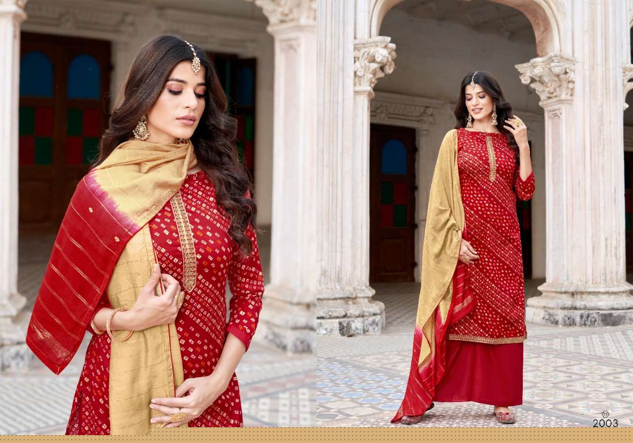 LASHKARA VOL-2 BY SWEETY FASHION 2001 TO 2008 SERIES BEAUTIFUL SUITS COLORFUL STYLISH FANCY CASUAL WEAR & ETHNIC WEAR PURE JAM SILK PRINT DRESSES AT WHOLESALE PRICE