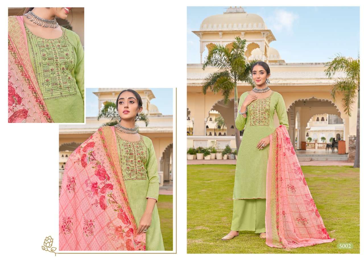 NAZMA BY 7 CLOUDS 5001 TO 5008 SERIES BEAUTIFUL SUITS COLORFUL STYLISH FANCY CASUAL WEAR & ETHNIC WEAR PURE JAM DIGITAL PRINT DRESSES AT WHOLESALE PRICE