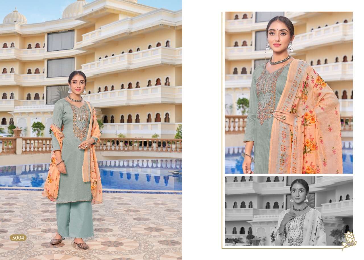 NAZMA BY 7 CLOUDS 5001 TO 5008 SERIES BEAUTIFUL SUITS COLORFUL STYLISH FANCY CASUAL WEAR & ETHNIC WEAR PURE JAM DIGITAL PRINT DRESSES AT WHOLESALE PRICE