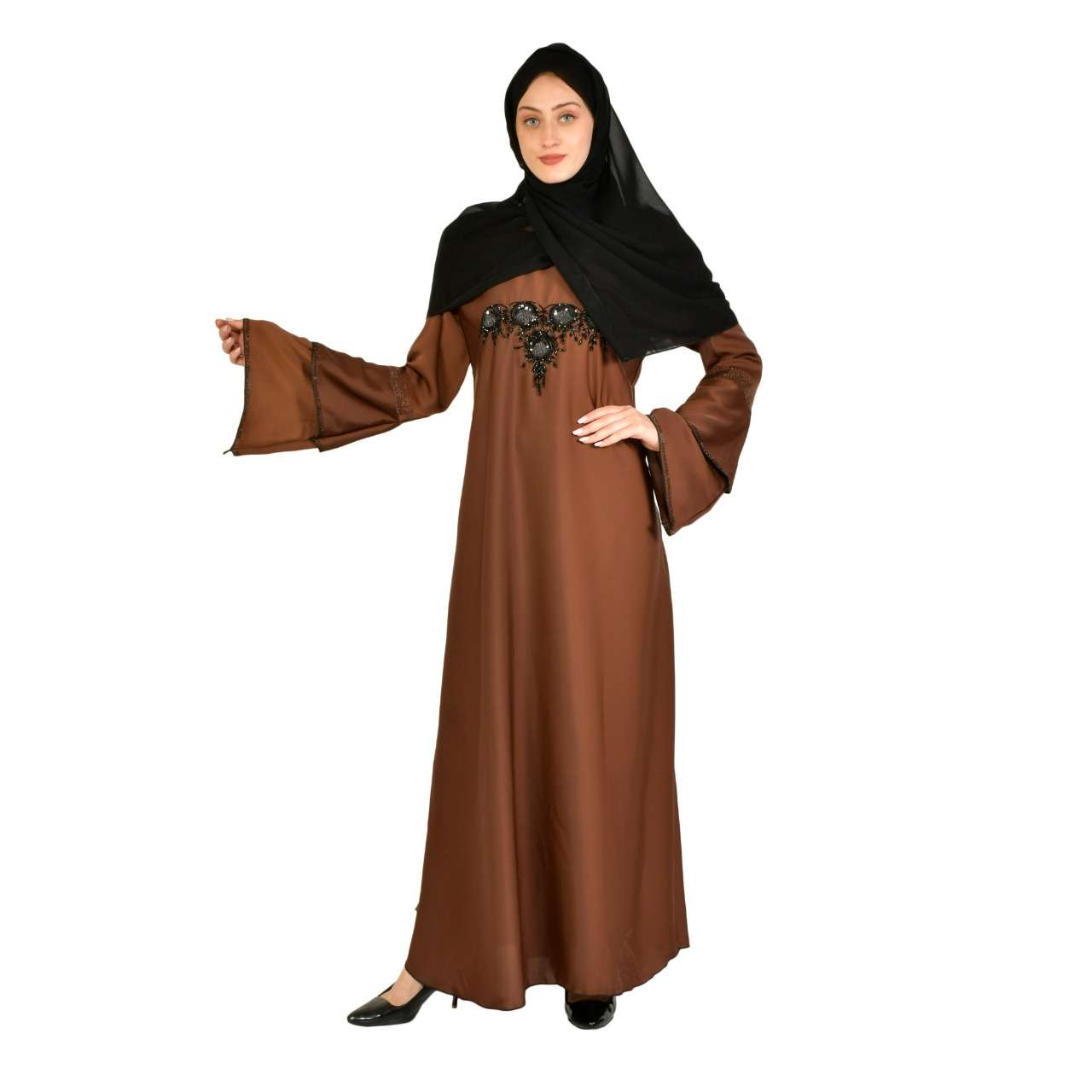 TRADITIONAL BURQA BY FASHID WHOLESALE 01 TO 06 SERIES BEAUTIFUL STYLISH FANCY COLORFUL CASUAL WEAR & ETHNIC WEAR FANCY BURQA AT WHOLESALE PRICE
