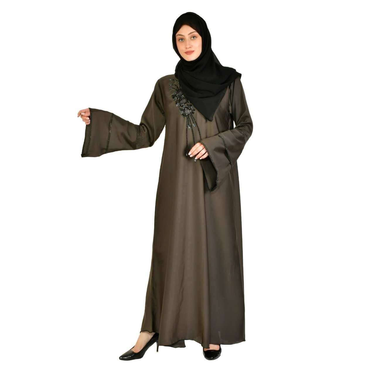 TRADITIONAL BURQA BY FASHID WHOLESALE 01 TO 06 SERIES BEAUTIFUL STYLISH FANCY COLORFUL CASUAL WEAR & ETHNIC WEAR FANCY BURQA AT WHOLESALE PRICE