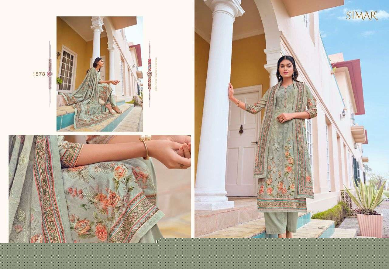 SAHIRA BY GLOSSY 1575 TO 1582 SERIES BEAUTIFUL SUITS COLORFUL STYLISH FANCY CASUAL WEAR & ETHNIC WEAR JAAM COTTON DIGITAL PRINT DRESSES AT WHOLESALE PRICE