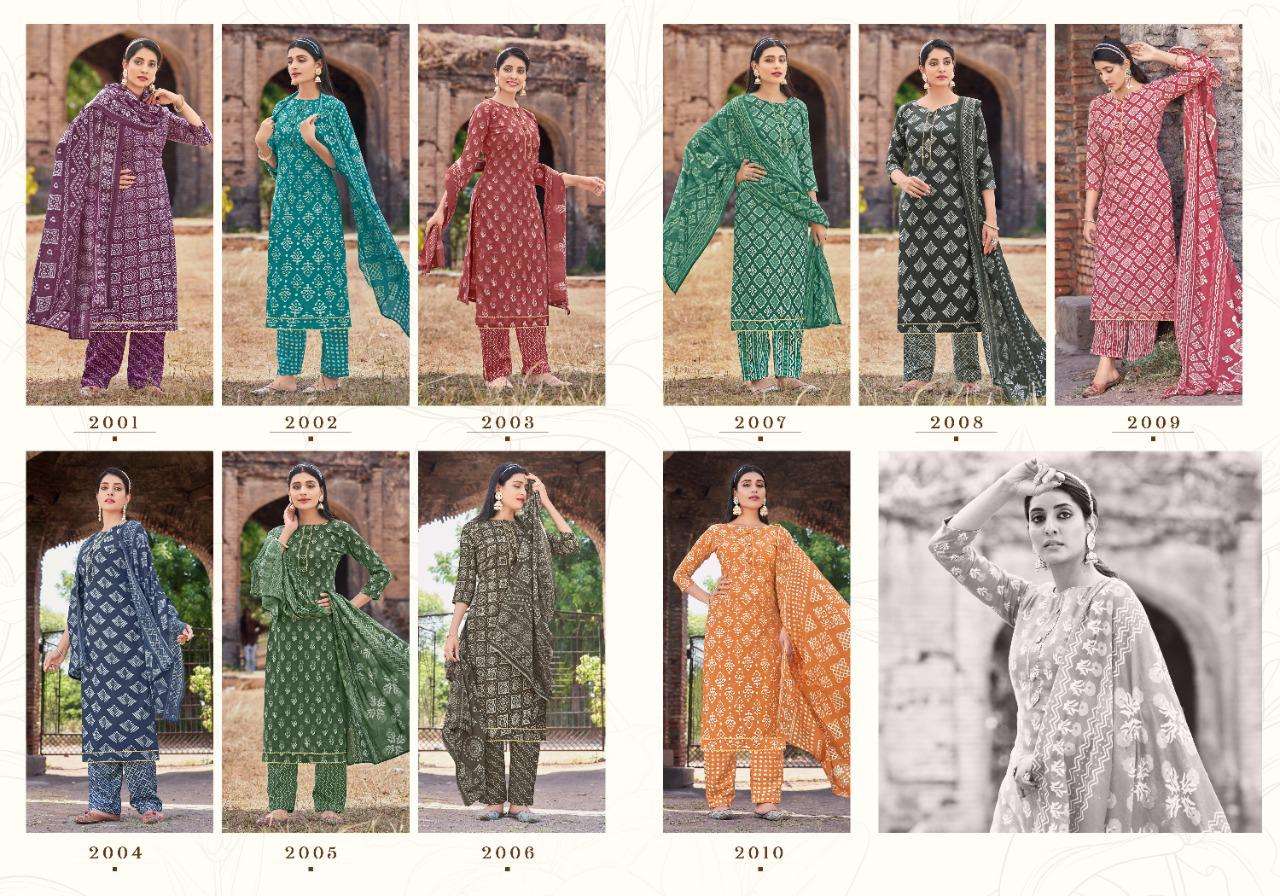RUMY VOL-2 BY RADHA FAB 2001 TO 2010 SERIES BEAUTIFUL STYLISH SUITS FANCY COLORFUL CASUAL WEAR & ETHNIC WEAR & READY TO WEAR HEAVY COTTON PRINTED DRESSES AT WHOLESALE PRICE
