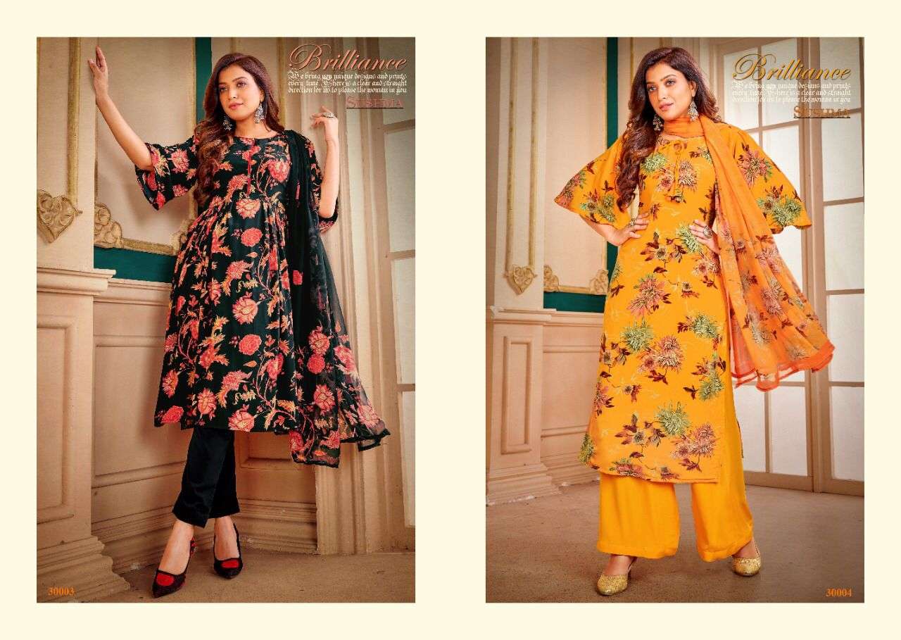 INSPIRED CHOICE BY SUSHMA 30001 TO 30010 SERIES BEAUTIFUL SUITS COLORFUL STYLISH FANCY CASUAL WEAR & ETHNIC WEAR FANCY DRESSES AT WHOLESALE PRICE