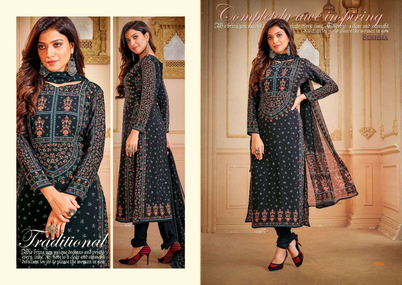 INSPIRED CHOICE BY SUSHMA 30001 TO 30010 SERIES BEAUTIFUL SUITS COLORFUL STYLISH FANCY CASUAL WEAR & ETHNIC WEAR FANCY DRESSES AT WHOLESALE PRICE