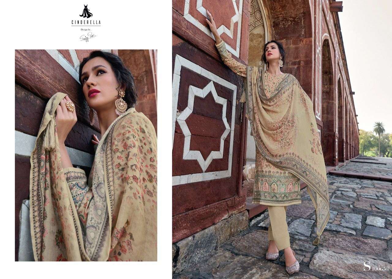 SIBAYASH BY CINDERELLA 10063 TO 10068 SERIES BEAUTIFUL SUITS COLORFUL STYLISH FANCY CASUAL WEAR & ETHNIC WEAR PURE MUSLIN DIGITAL PRINT DRESSES AT WHOLESALE PRICE