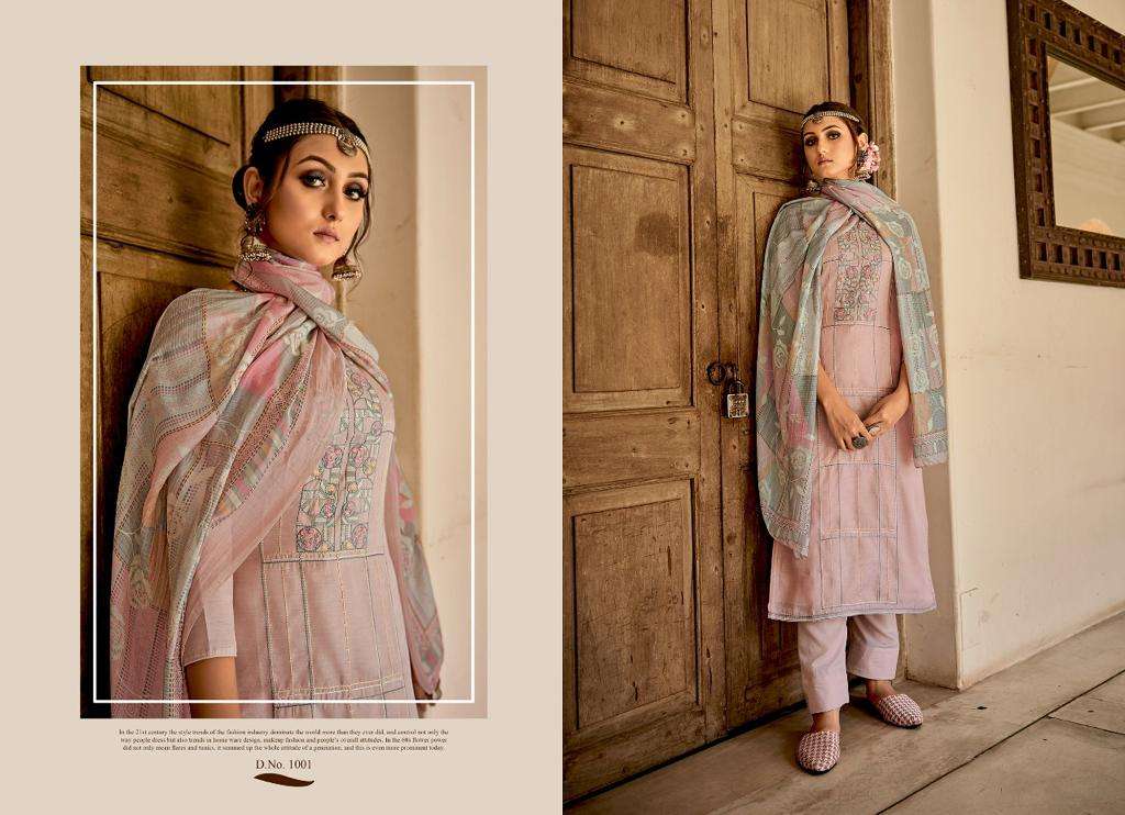 TAAJ BY SELTOS 1001 TO 1006 SERIES BEAUTIFUL SUITS COLORFUL STYLISH FANCY CASUAL WEAR & ETHNIC WEAR FANCY DRESSES AT WHOLESALE PRICE