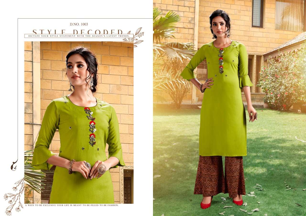 ZOYA BY JOURNEY 1001 TO 1008 SERIES BEAUTIFUL SUITS COLORFUL STYLISH FANCY CASUAL WEAR & ETHNIC WEAR RAYON DRESSES AT WHOLESALE PRICE