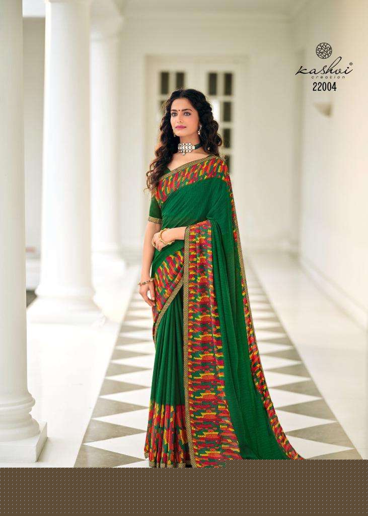 ANSH VOL-3 BY KASHVI CREATION 22001 TO 22010 SERIES INDIAN TRADITIONAL WEAR COLLECTION BEAUTIFUL STYLISH FANCY COLORFUL PARTY WEAR & OCCASIONAL WEAR HEAVY MICRO SAREES AT WHOLESALE PRICE