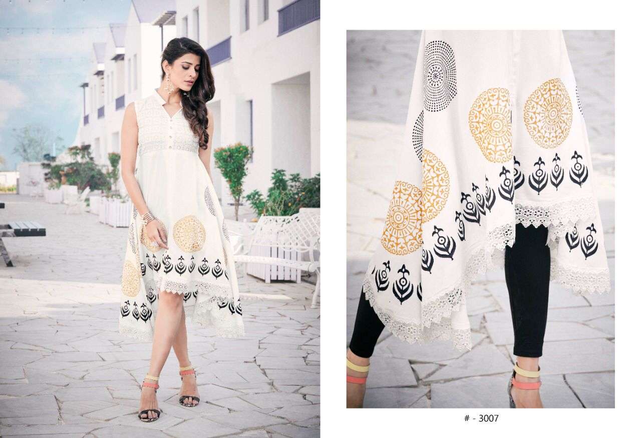 GOLDY VOL-13 BY SWEETY FASHION 3001 TO 3008 SERIES DESIGNER STYLISH FANCY COLORFUL BEAUTIFUL PARTY WEAR & ETHNIC WEAR COLLECTION RAYON KURTIS AT WHOLESALE PRICE