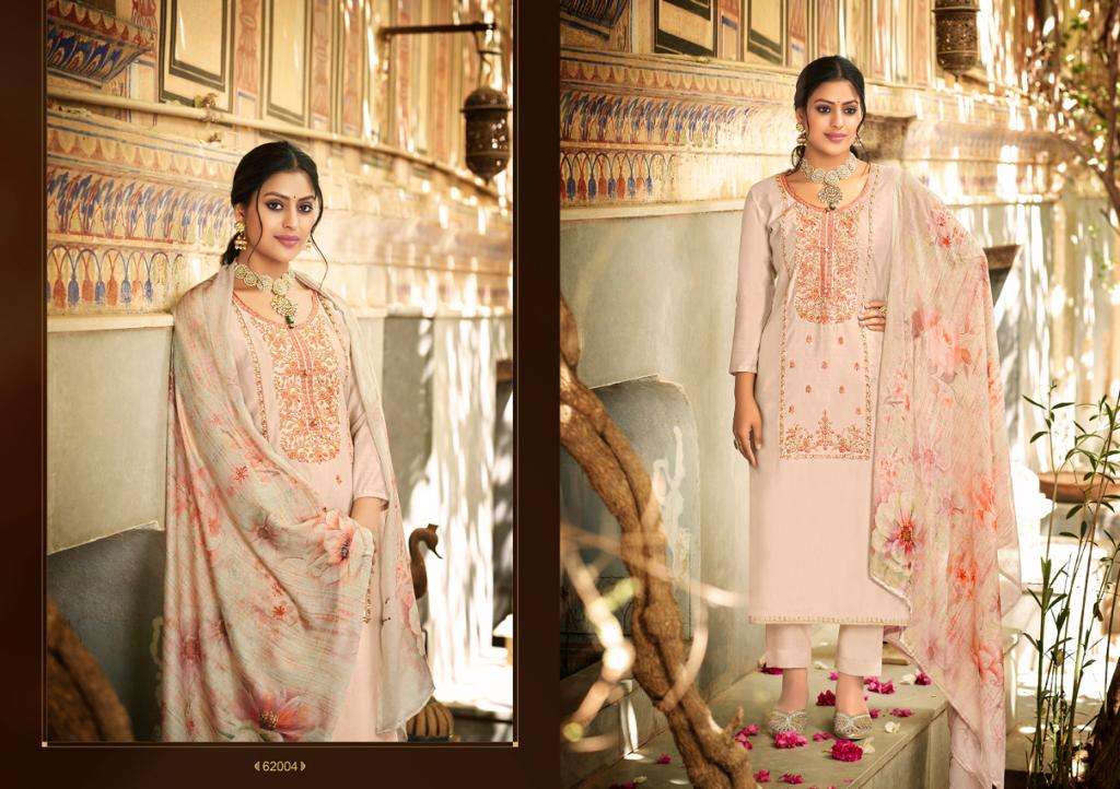 AFREEN BY SELTOS 62001 TO 62006 SERIES BEAUTIFUL SUITS COLORFUL STYLISH FANCY CASUAL WEAR & ETHNIC WEAR PURE COTTON SILK DRESSES AT WHOLESALE PRICE