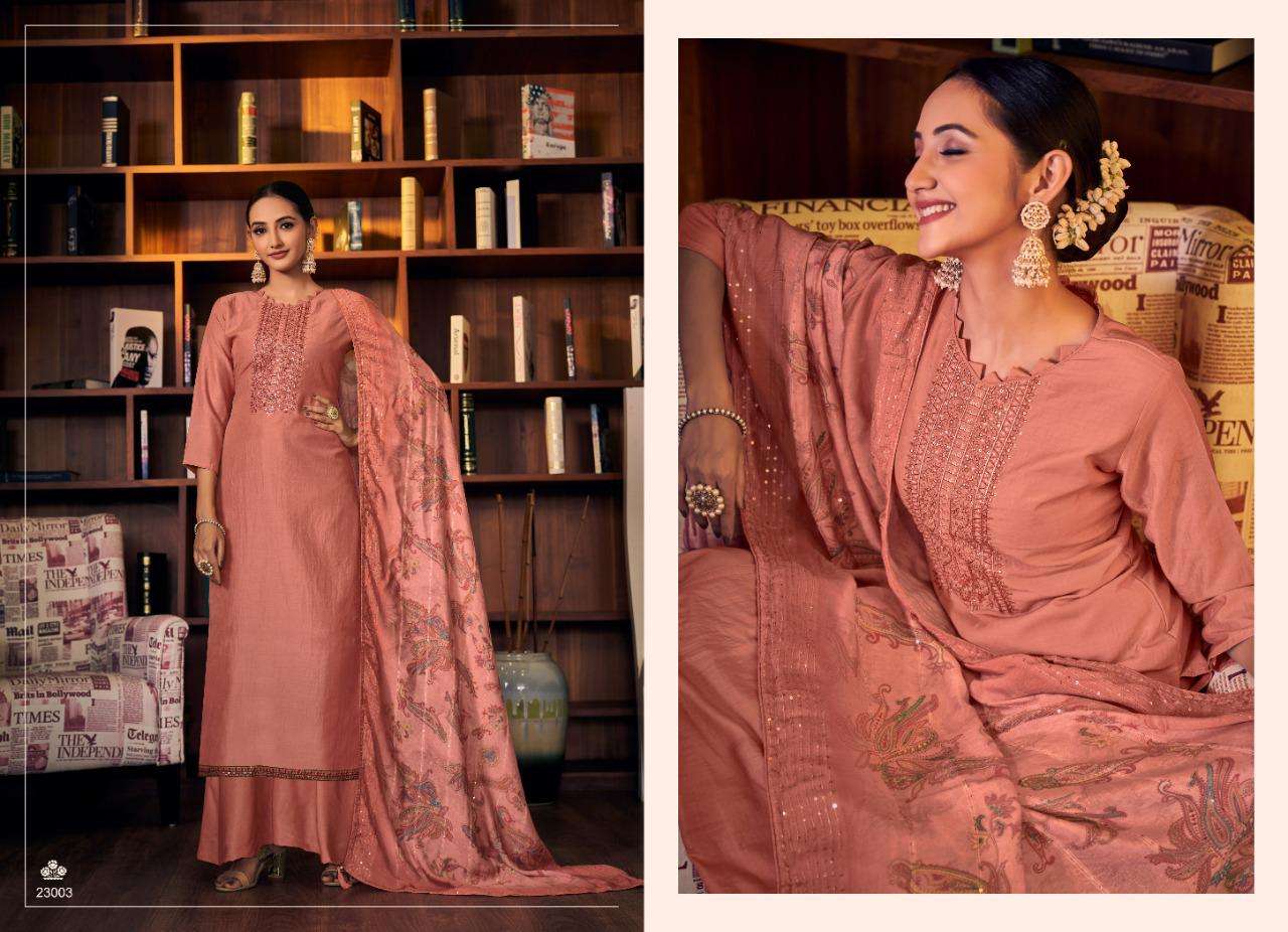 JEEVIKA VOL-3 BY NISHANT FASHION 27001 TO 27006 SERIES BEAUTIFUL SUITS COLORFUL STYLISH FANCY CASUAL WEAR & ETHNIC WEAR PURE SOFT SILK DRESSES AT WHOLESALE PRICE