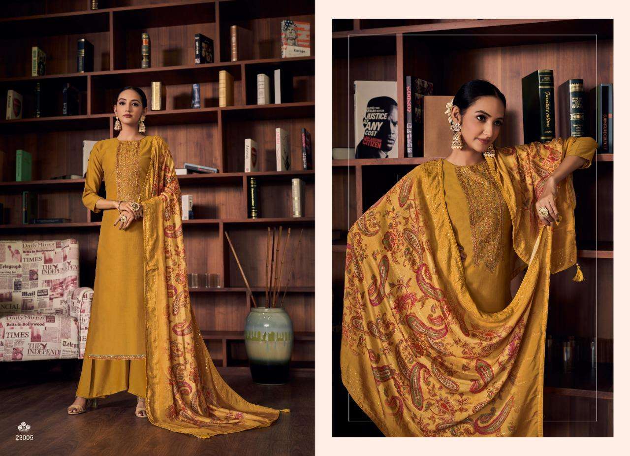 JEEVIKA VOL-3 BY NISHANT FASHION 27001 TO 27006 SERIES BEAUTIFUL SUITS COLORFUL STYLISH FANCY CASUAL WEAR & ETHNIC WEAR PURE SOFT SILK DRESSES AT WHOLESALE PRICE