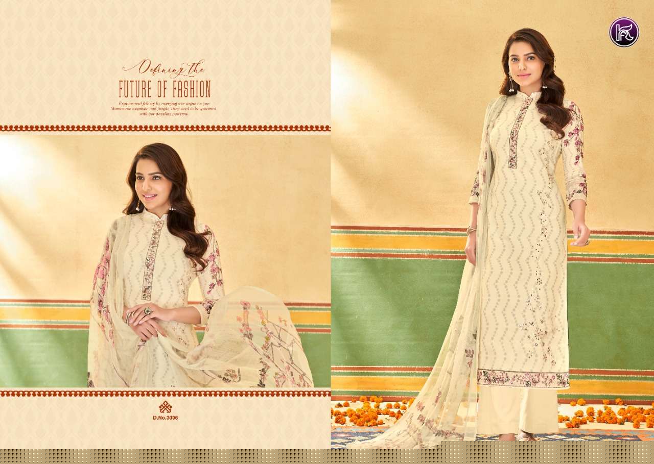 SIMREN BY KALA 3001 TO 3006 SERIES BEAUTIFUL SUITS COLORFUL STYLISH FANCY CASUAL WEAR & ETHNIC WEAR PURE LAWN COTTON PRINT DRESSES AT WHOLESALE PRICE