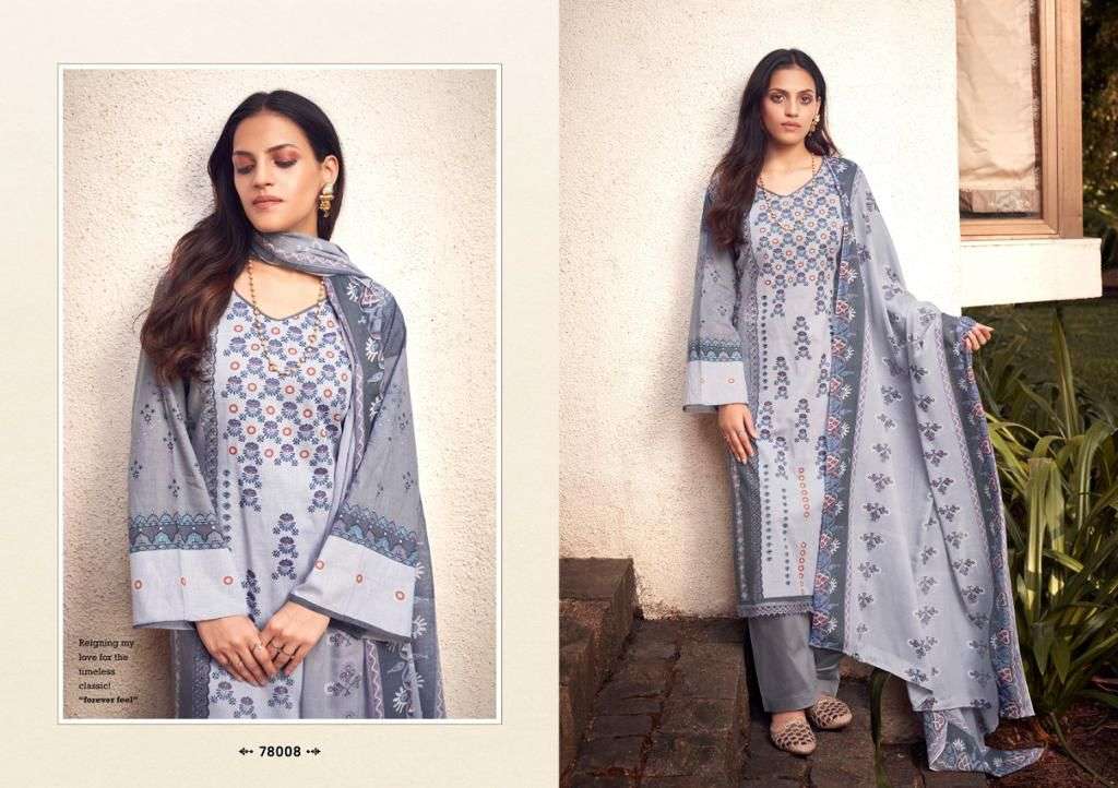 AALIYA BY SELTOS 78001 TO 78008 SERIES BEAUTIFUL SUITS COLORFUL STYLISH FANCY CASUAL WEAR & ETHNIC WEAR PURE CAMBRIC DIGITAL PRINT DRESSES AT WHOLESALE PRICE