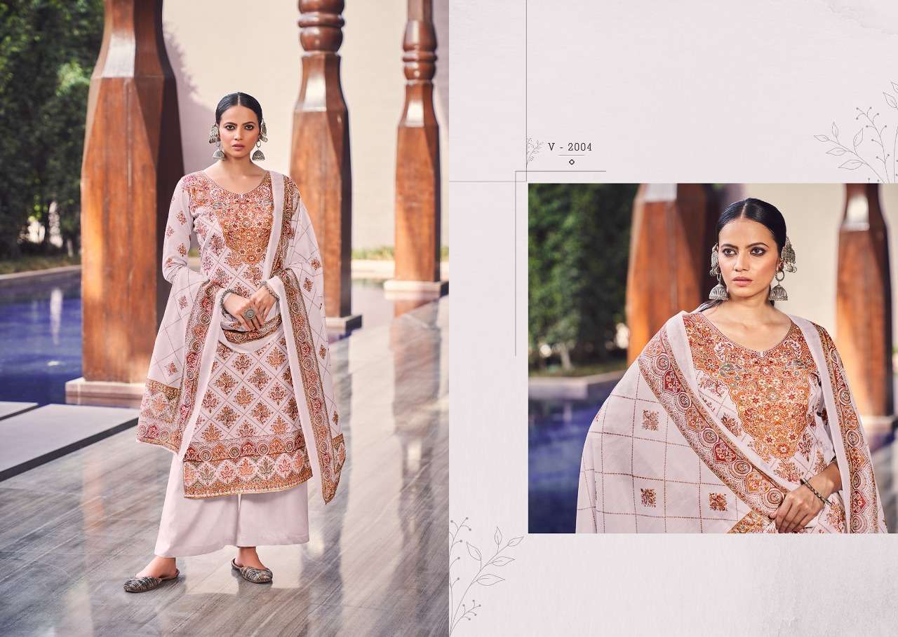 KANNI BY VIONA SUITS 2001 TO 2008 SERIES BEAUTIFUL SUITS COLORFUL STYLISH FANCY CASUAL WEAR & ETHNIC WEAR JAM COTTON PRINT DRESSES AT WHOLESALE PRICE