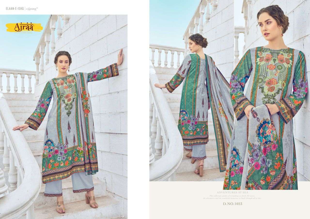 GUL-AHMED BY AJRAA 1021 TO 1026 SERIES BEAUTIFUL SUITS COLORFUL STYLISH FANCY CASUAL WEAR & ETHNIC WEAR COTTON PRINT DRESSES AT WHOLESALE PRICE