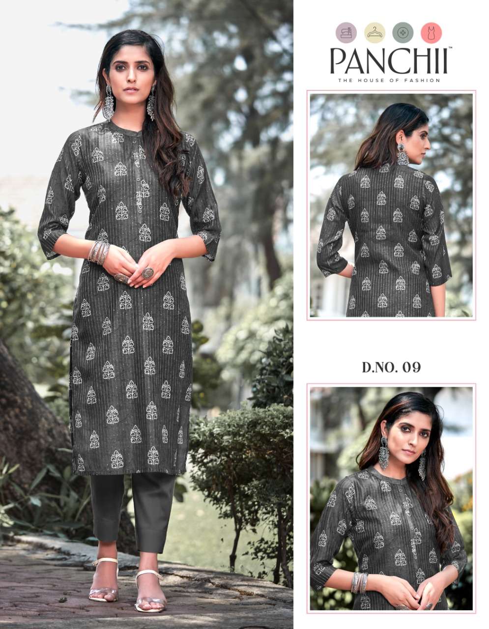NAIRA BY PANCHHI 01 TO 10 SERIES DESIGNER STYLISH FANCY COLORFUL BEAUTIFUL PARTY WEAR & ETHNIC WEAR COLLECTION SILK KURTIS AT WHOLESALE PRICE