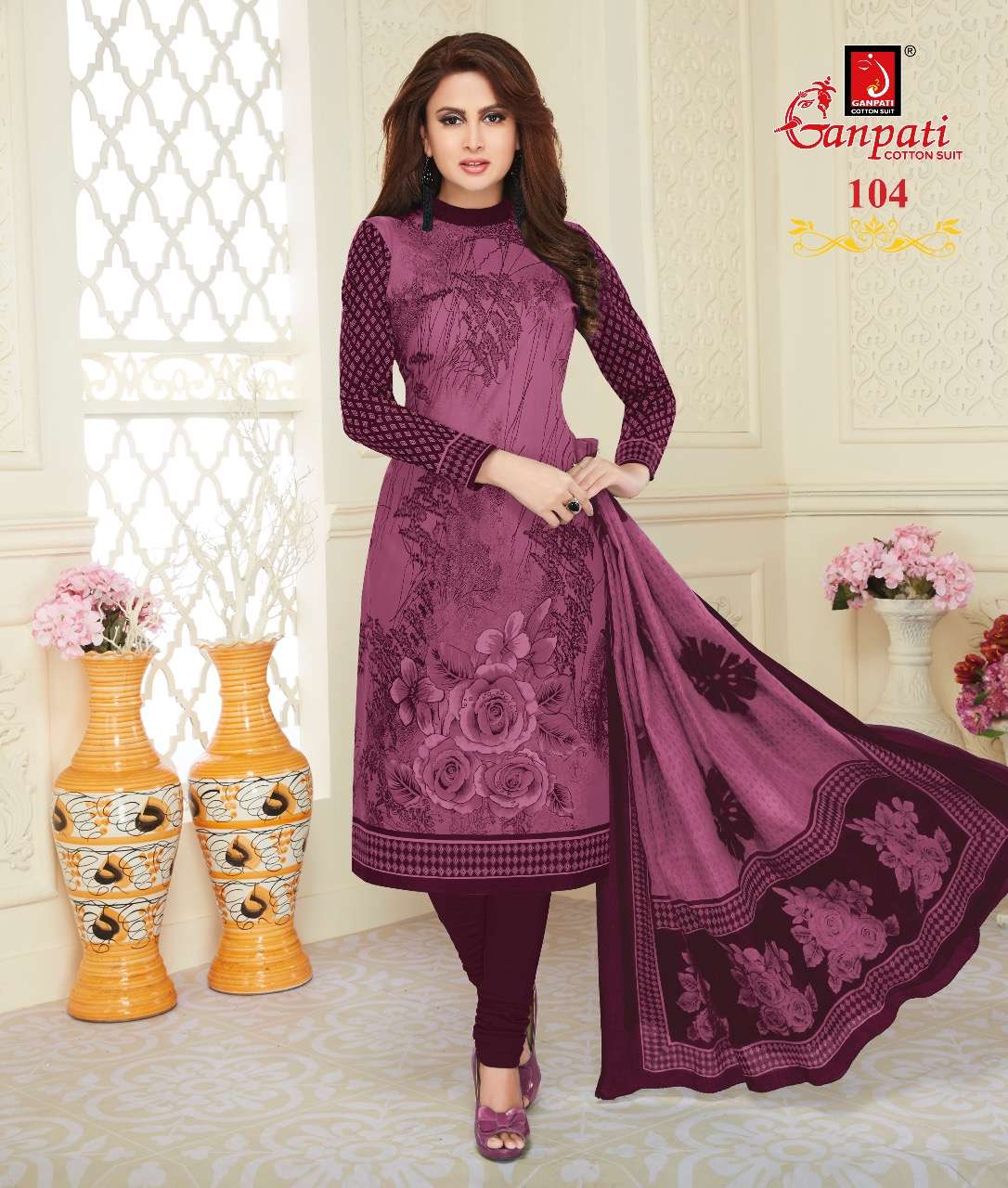 Jeeya Vol-6 By Ganpati Cotton Suits 601 To 615 Series Beautiful Suits Colorful Stylish Fancy Casual Wear & Ethnic Wear Cotton Dresses At Wholesale Price