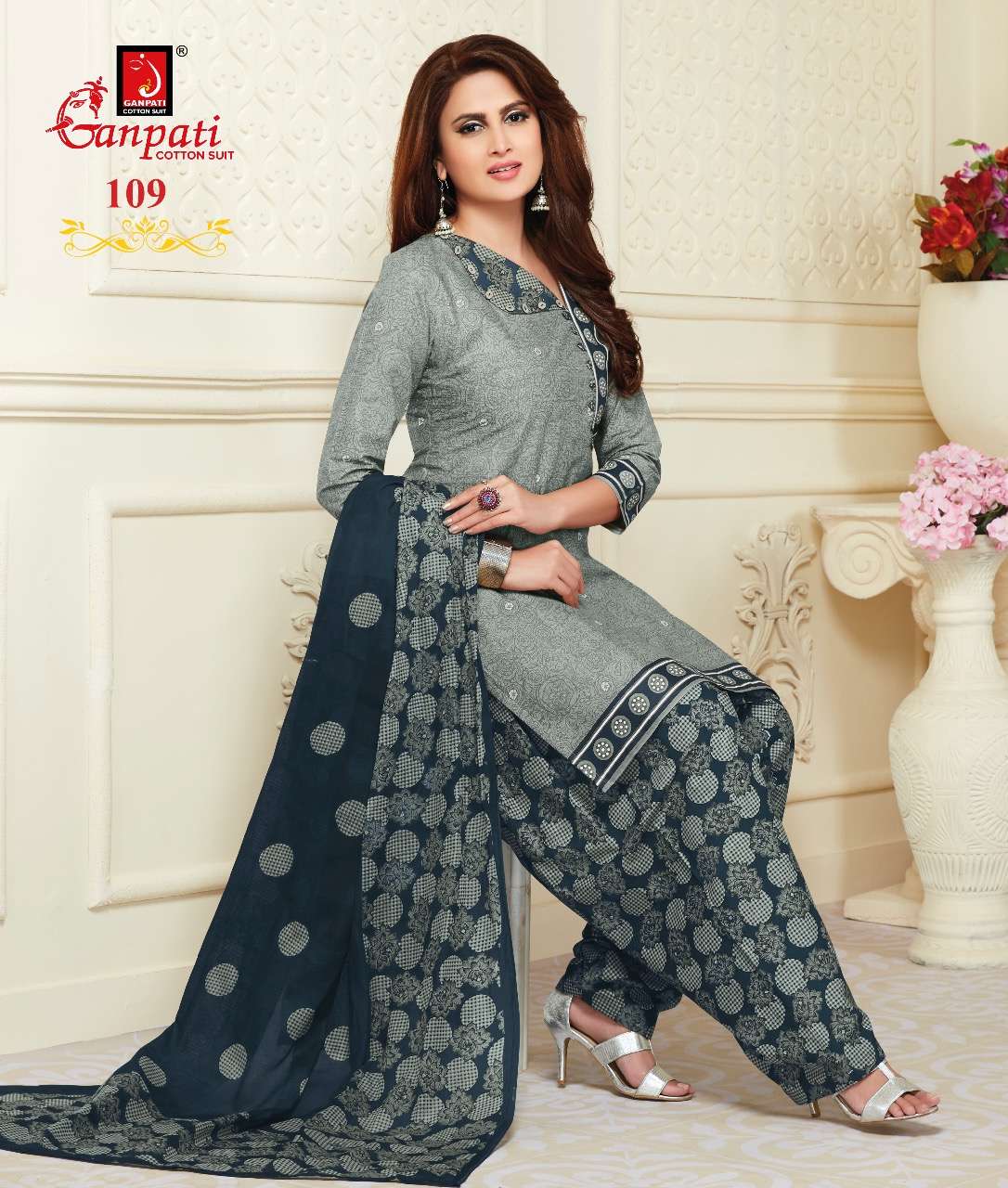Jeeya Vol-6 By Ganpati Cotton Suits 601 To 615 Series Beautiful Suits Colorful Stylish Fancy Casual Wear & Ethnic Wear Cotton Dresses At Wholesale Price