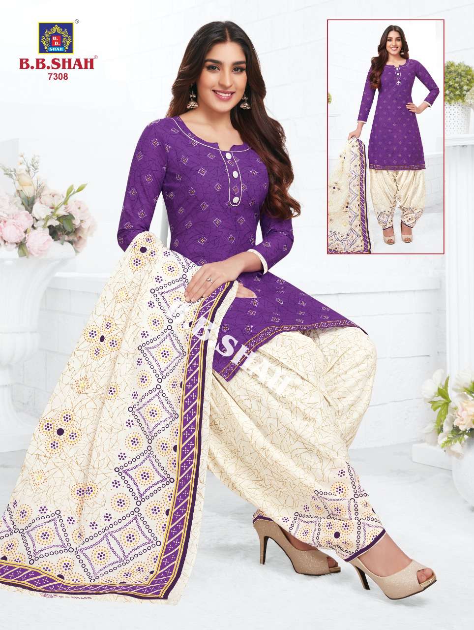 NAAYRAA VOL-3 BY B B SHAH 7301 TO 7336 SERIES BEAUTIFUL STYLISH SUITS FANCY COLORFUL CASUAL WEAR & ETHNIC WEAR & READY TO WEAR PURE COTTON PRINTED DRESSES AT WHOLESALE PRICE