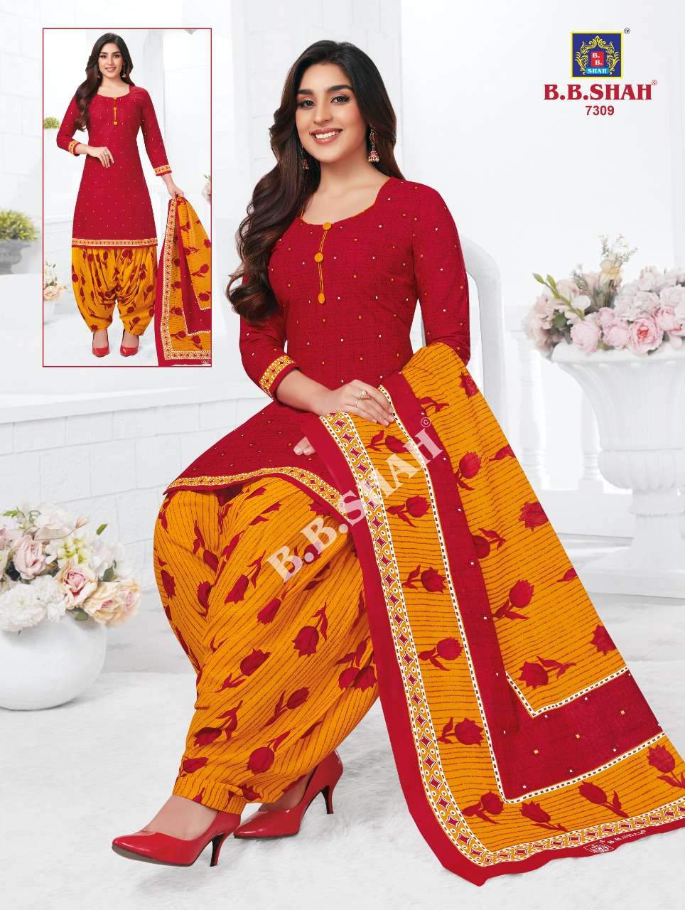 NAAYRAA VOL-3 BY B B SHAH 7301 TO 7336 SERIES BEAUTIFUL STYLISH SUITS FANCY COLORFUL CASUAL WEAR & ETHNIC WEAR & READY TO WEAR PURE COTTON PRINTED DRESSES AT WHOLESALE PRICE