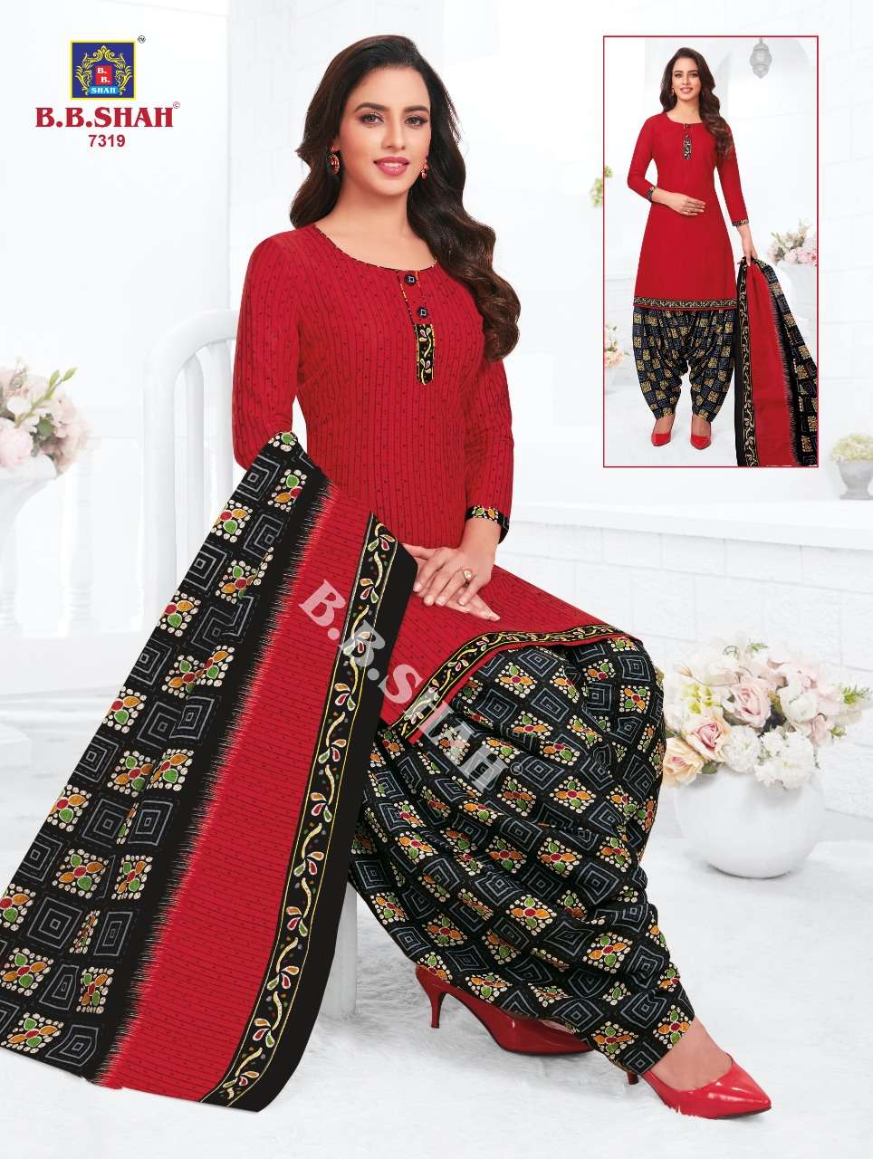 NAAYRAA VOL-3 BY B B SHAH 7301 TO 7336 SERIES BEAUTIFUL STYLISH SUITS FANCY COLORFUL CASUAL WEAR & ETHNIC WEAR & READY TO WEAR PURE COTTON PRINTED DRESSES AT WHOLESALE PRICE