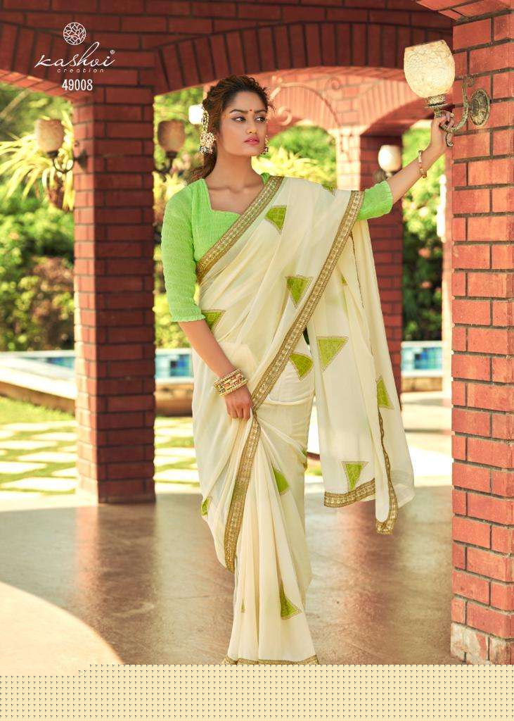 SUHANI BY KASHVI CREATION 49001 TO 49010 SERIES INDIAN TRADITIONAL WEAR COLLECTION BEAUTIFUL STYLISH FANCY COLORFUL PARTY WEAR & OCCASIONAL WEAR GEORGETTE SAREES AT WHOLESALE PRICE