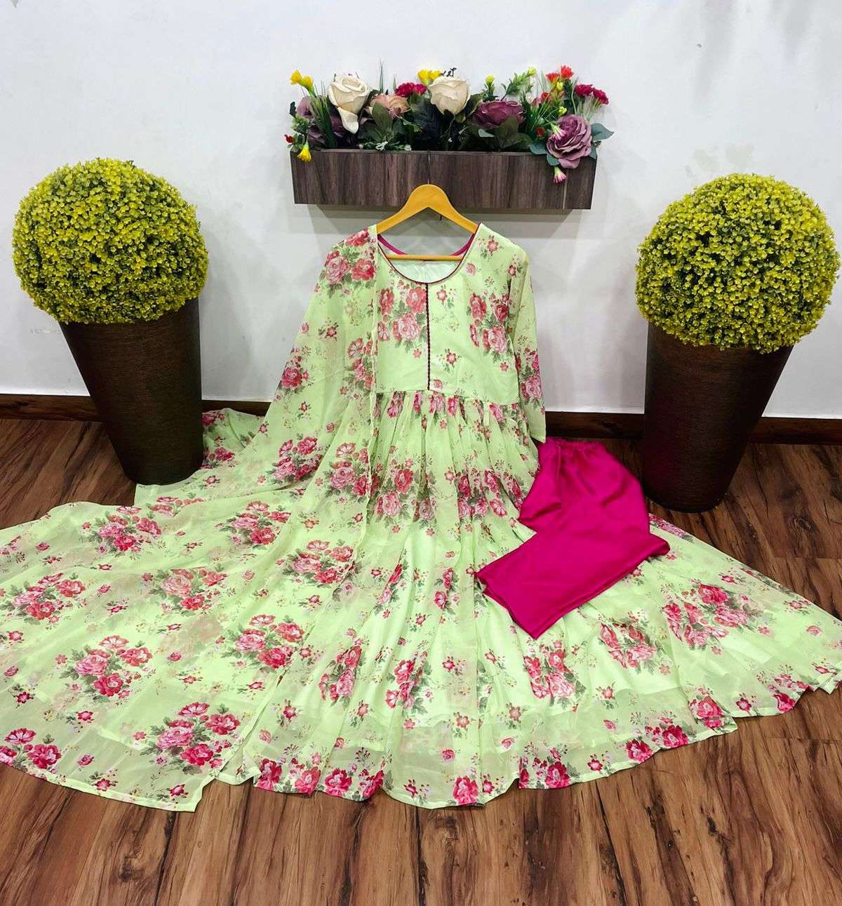 1113 By Fashid Wholesale Kd Beautiful Suits Colorful Stylish Fancy Casual Wear & Ethnic Wear Georgette Digital Print Dresses At Wholesale Price
