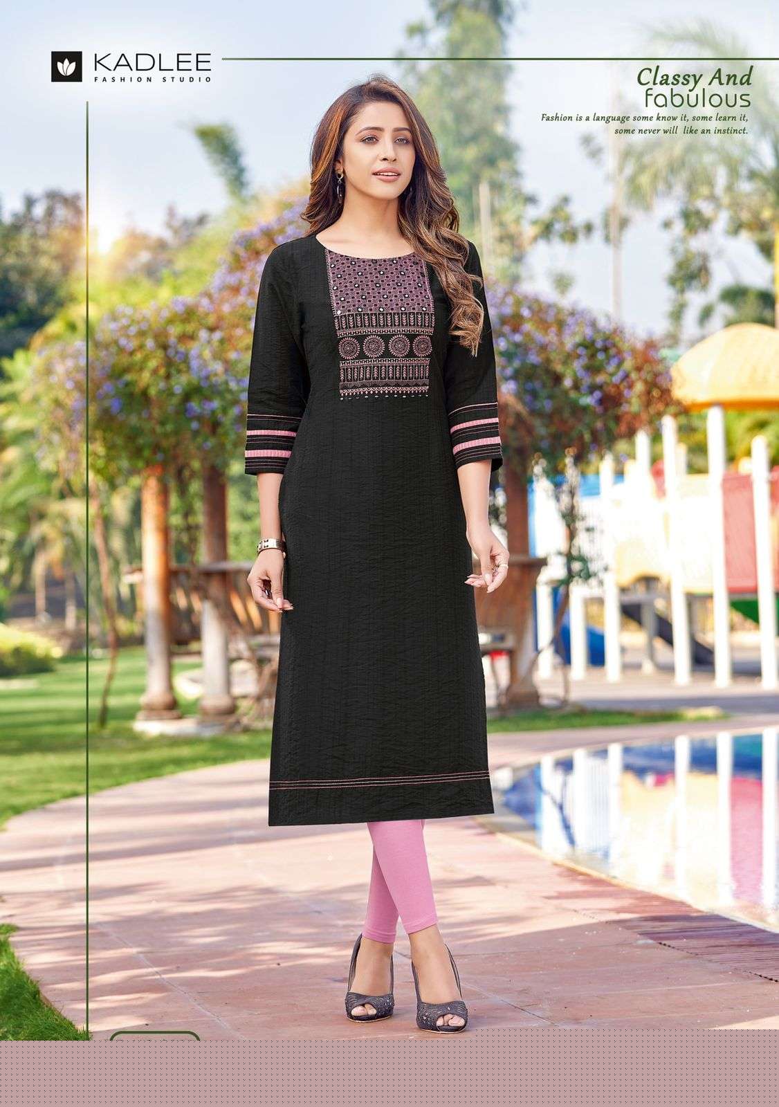 MOONLIGHT VOL-2 BY KADLEE 6007 TO 6012 SERIES DESIGNER STYLISH FANCY COLORFUL BEAUTIFUL PARTY WEAR & ETHNIC WEAR COLLECTION NYLON VISCOSE KURTIS AT WHOLESALE PRICE
