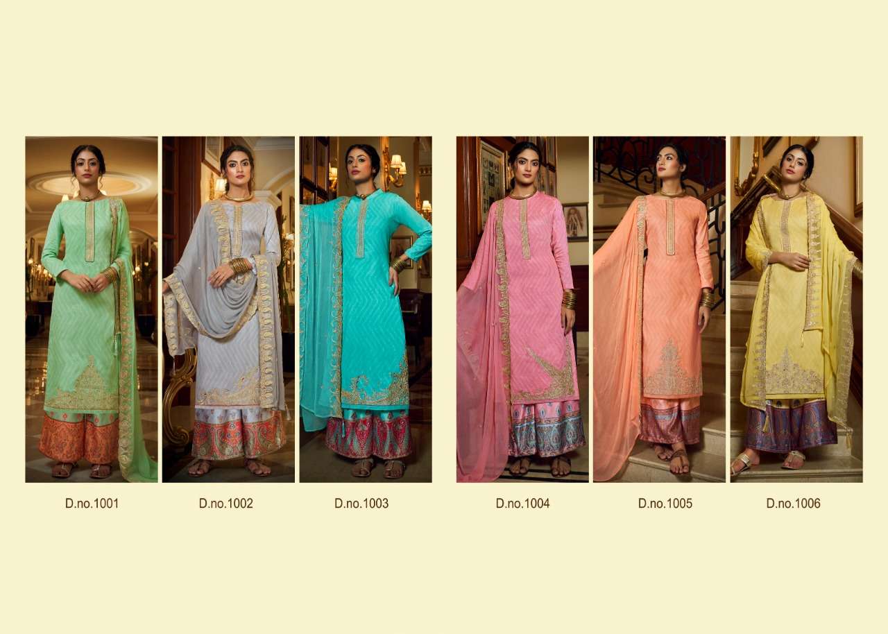NAWAZISH BY ZSM 1001 TO 1006 SERIES BEAUTIFUL SUITS COLORFUL STYLISH FANCY CASUAL WEAR & ETHNIC WEAR PURE JAM SATIN DIGITAL PRINT DRESSES AT WHOLESALE PRICE