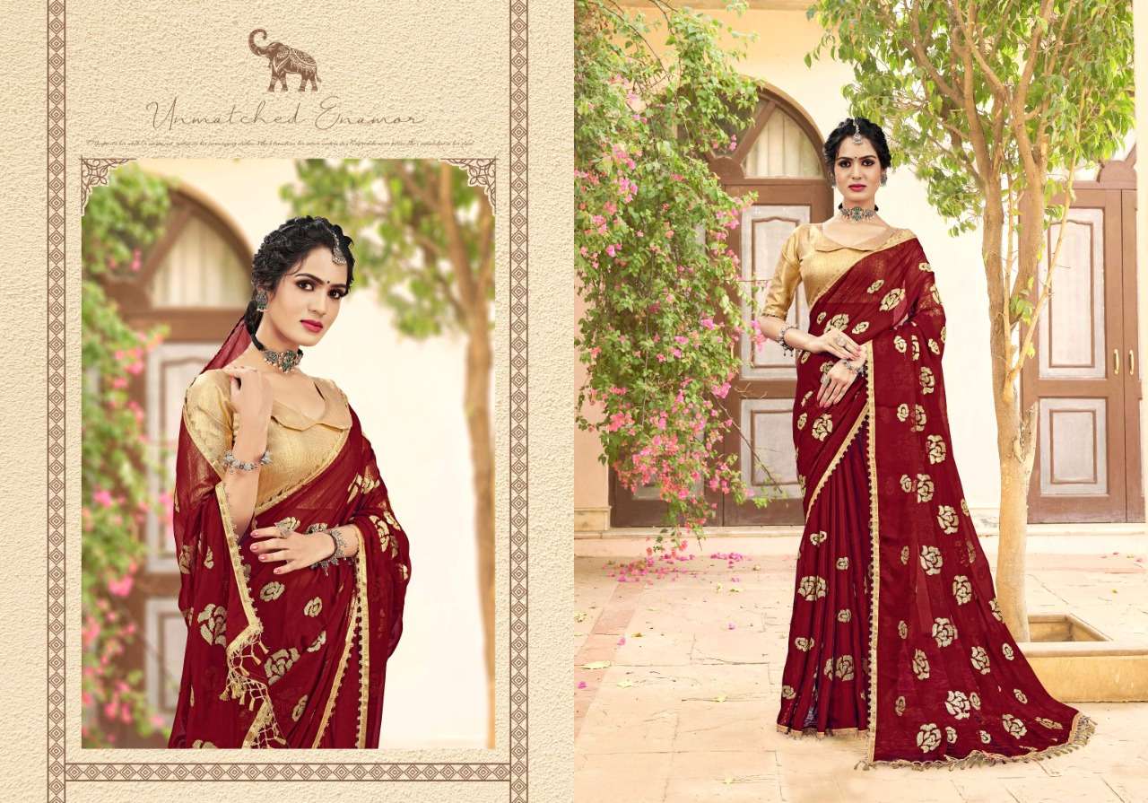CHARUMITA SEQUENCE BY YADU NANDAN FASHION 01 TO 04 SERIES INDIAN TRADITIONAL WEAR COLLECTION BEAUTIFUL STYLISH FANCY COLORFUL PARTY WEAR & OCCASIONAL WEAR TWO TONE COTTON SAREES AT WHOLESALE PRICE