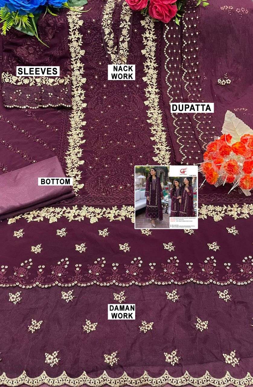 AZURE VOL-6 BY GUL FARAZ 509-A TO 509-D SERIES BEAUTIFUL PAKISTANI SUITS COLORFUL STYLISH FANCY CASUAL WEAR & ETHNIC WEAR FAUX GEORGETTE DRESSES AT WHOLESALE PRICE