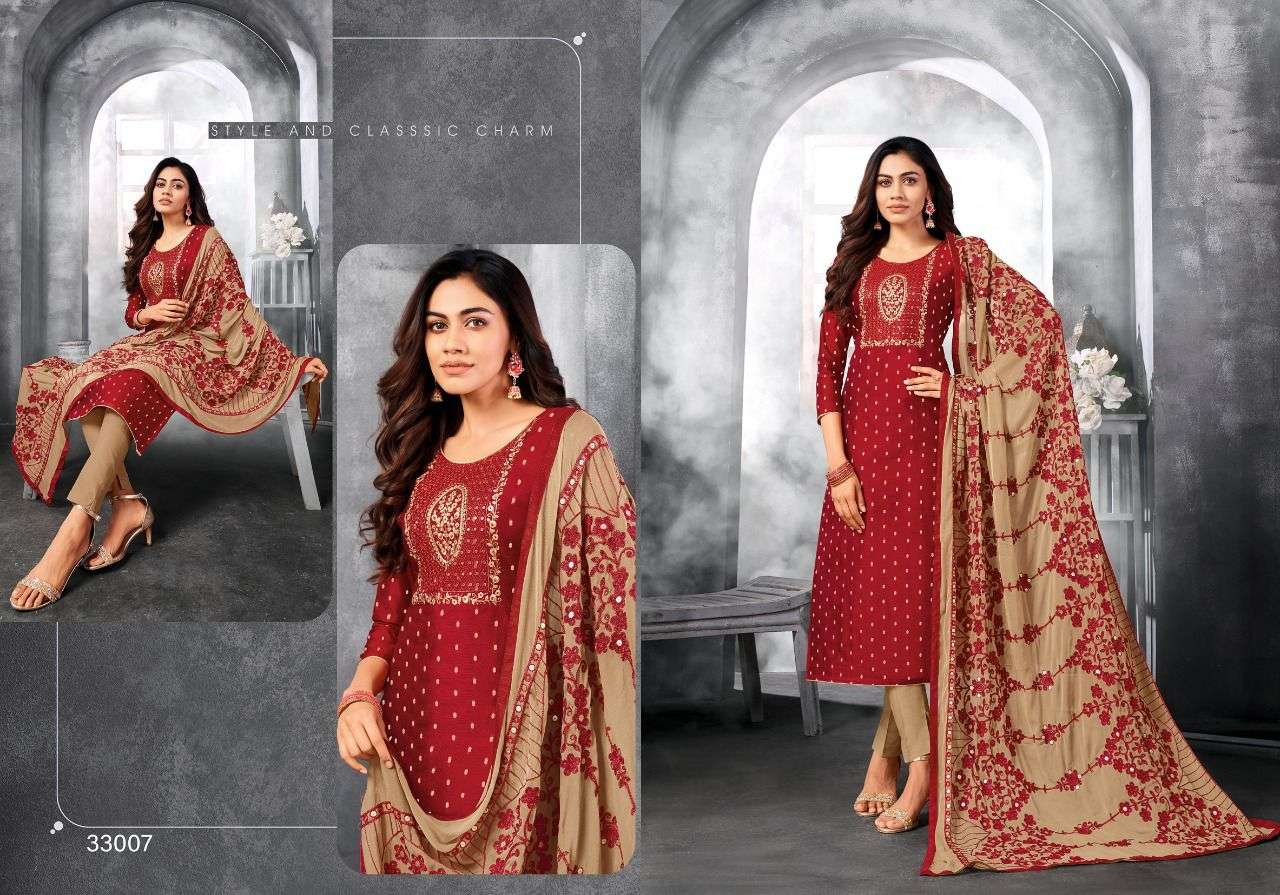MAIRIN VOL_6 BY KAPIL TRENDZ 33001 TO 33012 SERIES BEAUTIFUL SUITS COLORFUL STYLISH FANCY CASUAL WEAR & ETHNIC WEAR MODAL DRESSES AT WHOLESALE PRICE