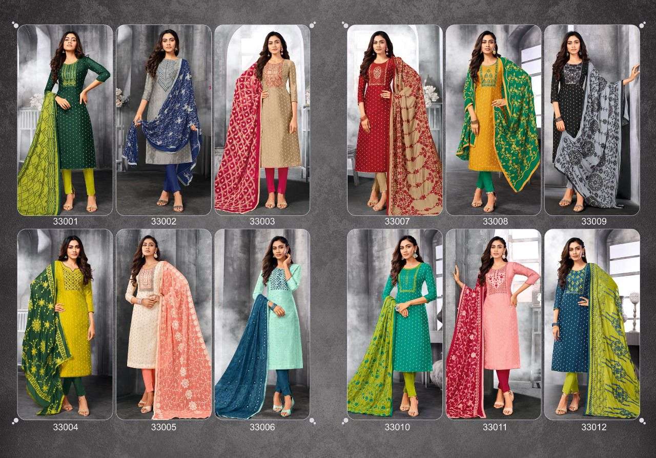 MAIRIN VOL_6 BY KAPIL TRENDZ 33001 TO 33012 SERIES BEAUTIFUL SUITS COLORFUL STYLISH FANCY CASUAL WEAR & ETHNIC WEAR MODAL DRESSES AT WHOLESALE PRICE