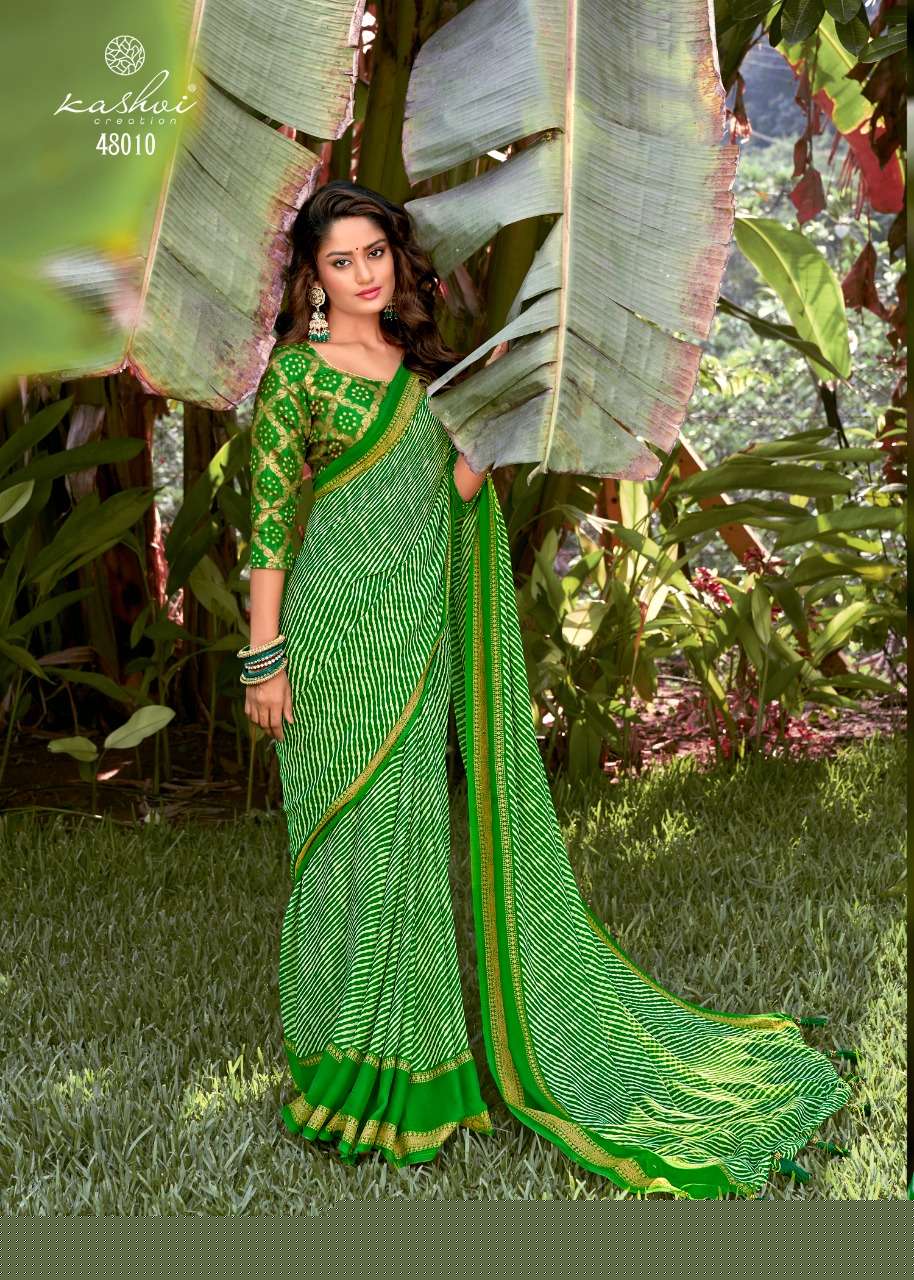 DIVYAM BY KASHVI CREATION 48001 TO 48010 SERIES INDIAN TRADITIONAL WEAR COLLECTION BEAUTIFUL STYLISH FANCY COLORFUL PARTY WEAR & OCCASIONAL WEAR DULL MOSS SAREES AT WHOLESALE PRICE