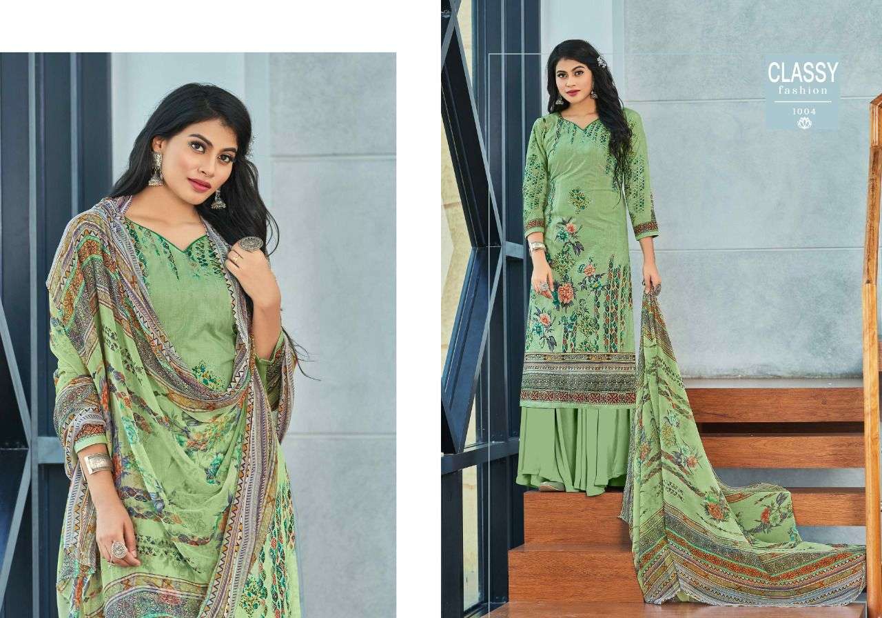 KAABIL BY KESARIYA 1001 TO 1008 SERIES BEAUTIFUL SUITS COLORFUL STYLISH FANCY CASUAL WEAR & ETHNIC WEAR PURE CAMBRIC PRINT DRESSES AT WHOLESALE PRICE
