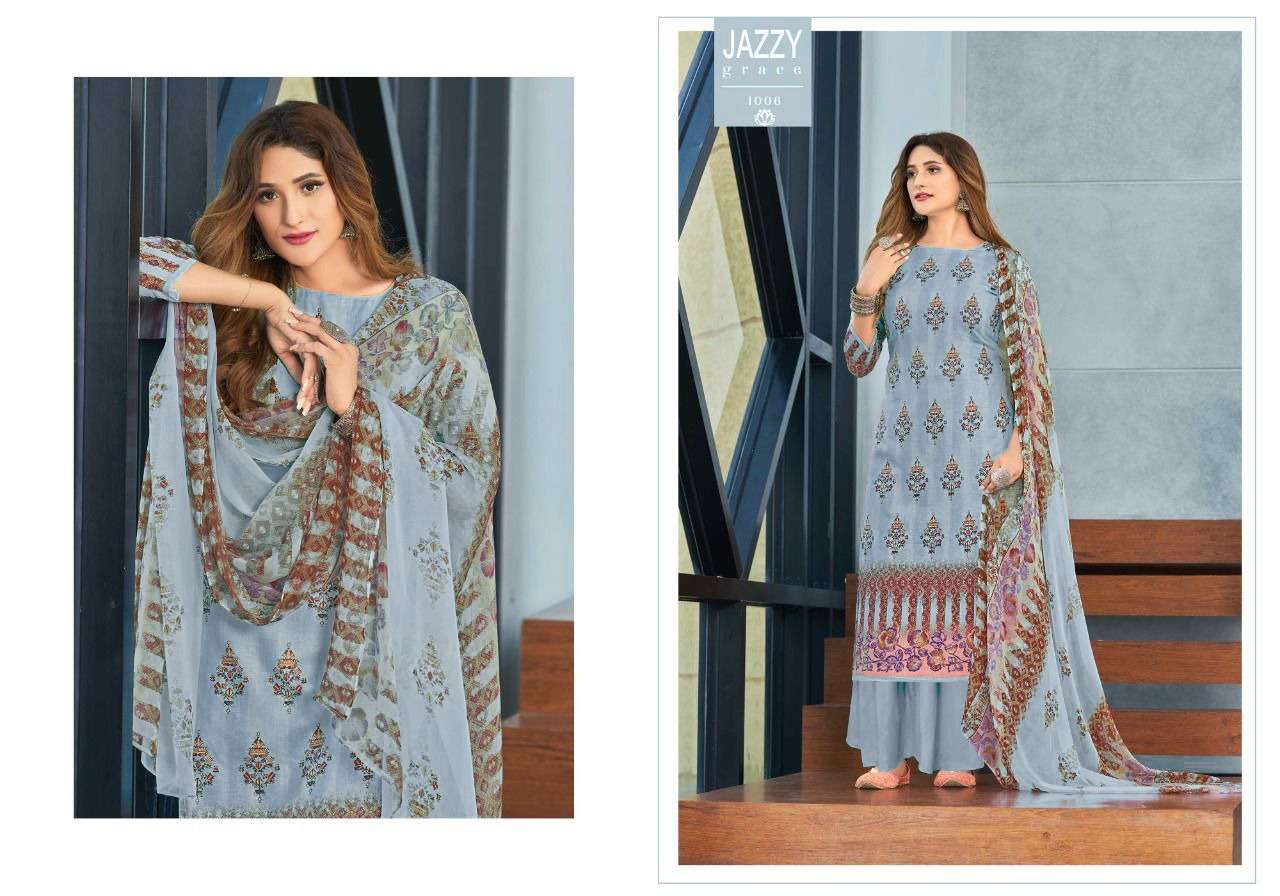 KAABIL BY KESARIYA 1001 TO 1008 SERIES BEAUTIFUL SUITS COLORFUL STYLISH FANCY CASUAL WEAR & ETHNIC WEAR PURE CAMBRIC PRINT DRESSES AT WHOLESALE PRICE