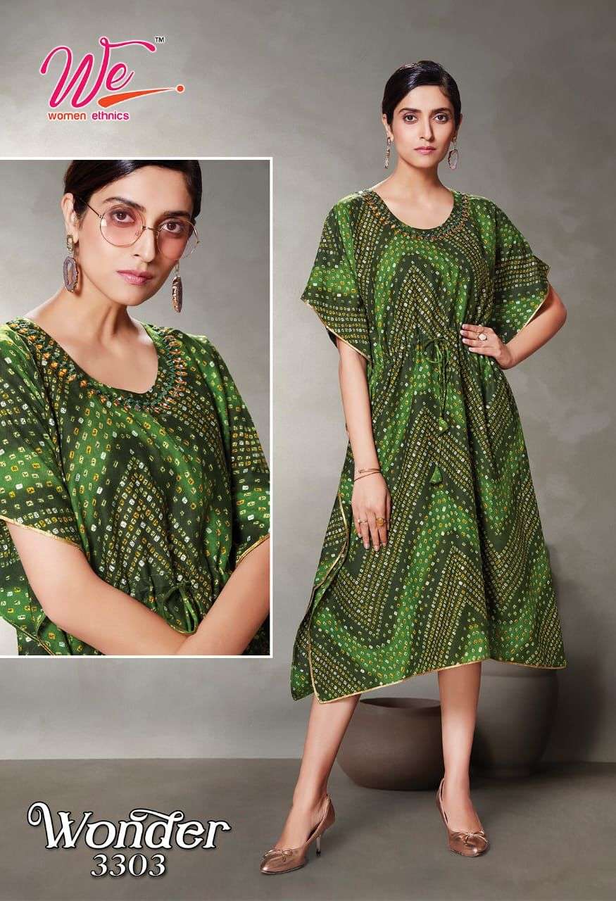 WONDER BY WOMEN ETHNIC 3301 TO 3306 SERIES DESIGNER STYLISH FANCY COLORFUL BEAUTIFUL PARTY WEAR & ETHNIC WEAR COLLECTION RAYON SLUB PRINT KURTIS AT WHOLESALE PRICE