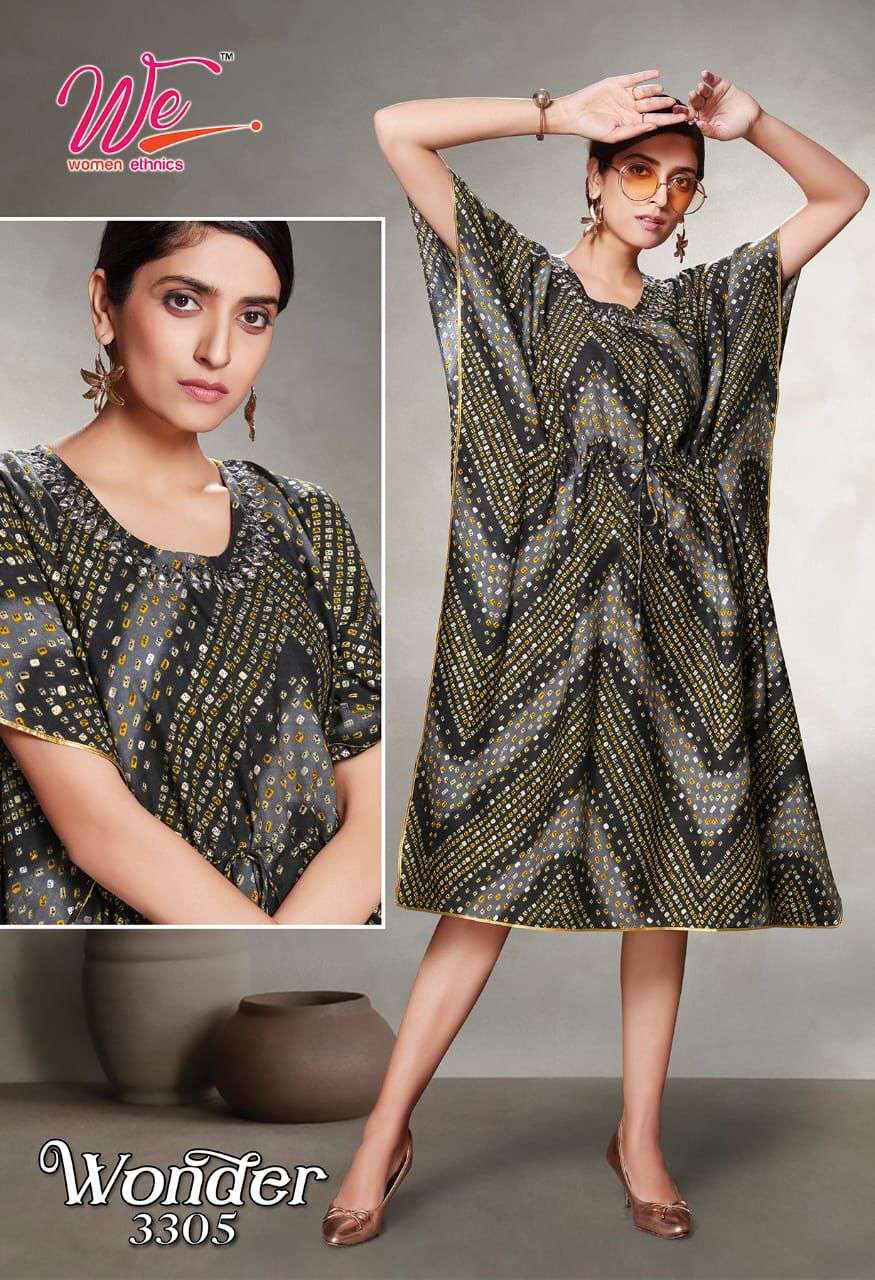 WONDER BY WOMEN ETHNIC 3301 TO 3306 SERIES DESIGNER STYLISH FANCY COLORFUL BEAUTIFUL PARTY WEAR & ETHNIC WEAR COLLECTION RAYON SLUB PRINT KURTIS AT WHOLESALE PRICE
