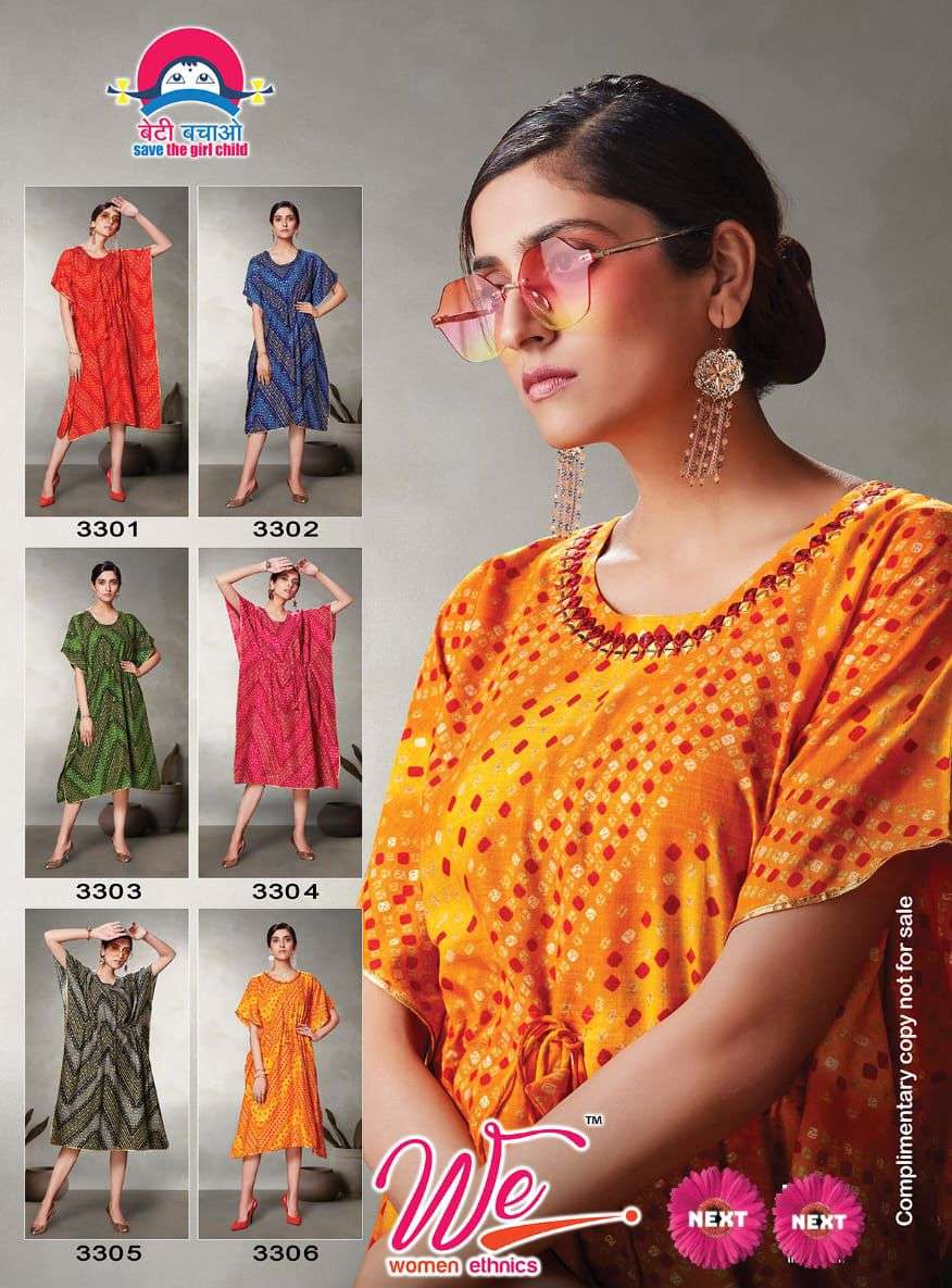 WONDER BY WOMEN ETHNIC 3301 TO 3306 SERIES DESIGNER STYLISH FANCY COLORFUL BEAUTIFUL PARTY WEAR & ETHNIC WEAR COLLECTION RAYON SLUB PRINT KURTIS AT WHOLESALE PRICE