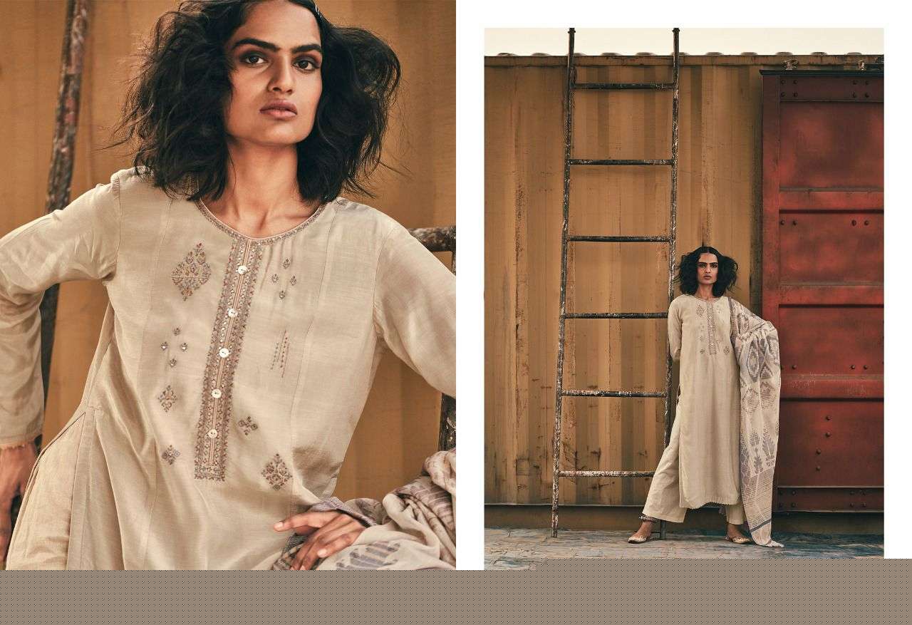 NAUTICAL SPRING BY VARSHA 21 TO 26 SERIES BEAUTIFUL SUITS COLORFUL STYLISH FANCY CASUAL WEAR & ETHNIC WEAR MULBERRY EMBROIDERED DRESSES AT WHOLESALE PRICE