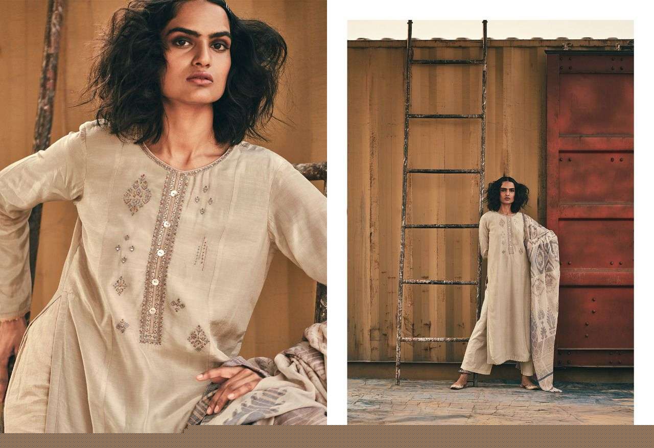 NAUTICAL SPRING BY VARSHA 21 TO 26 SERIES BEAUTIFUL SUITS COLORFUL STYLISH FANCY CASUAL WEAR & ETHNIC WEAR MULBERRY EMBROIDERED DRESSES AT WHOLESALE PRICE