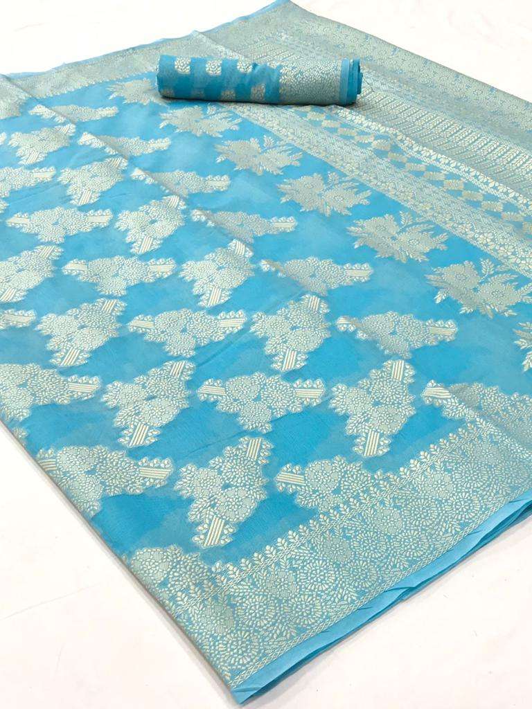 KARIMA LUCKNOWI BY RAJ TEX 229001 TO 229006 SERIES INDIAN TRADITIONAL WEAR COLLECTION BEAUTIFUL STYLISH FANCY COLORFUL PARTY WEAR & OCCASIONAL WEAR FANCY SAREES AT WHOLESALE PRICE