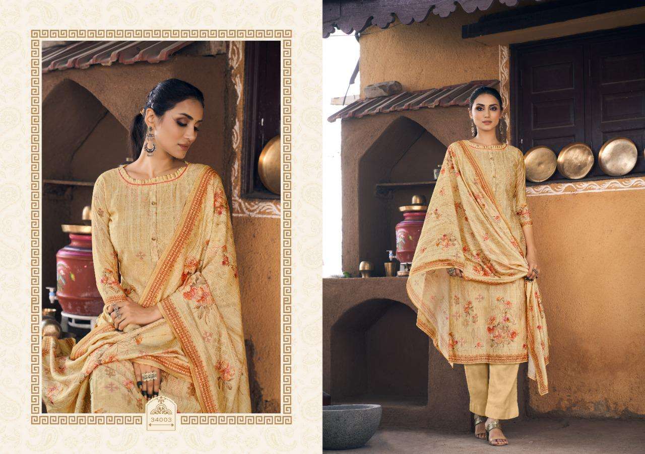SEJAL BY SIYONI 34001 TO 34006 SERIES BEAUTIFUL SUITS COLORFUL STYLISH FANCY CASUAL WEAR & ETHNIC WEAR PURE MUSLIN DIGITAL PRINT DRESSES AT WHOLESALE PRICE