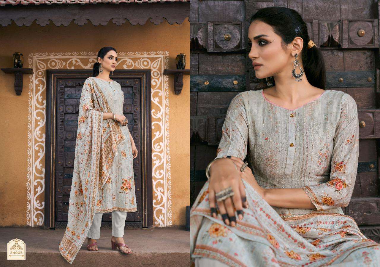 SEJAL BY SIYONI 34001 TO 34006 SERIES BEAUTIFUL SUITS COLORFUL STYLISH FANCY CASUAL WEAR & ETHNIC WEAR PURE MUSLIN DIGITAL PRINT DRESSES AT WHOLESALE PRICE